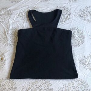 Blue Fish Black Sports Top  Size XS